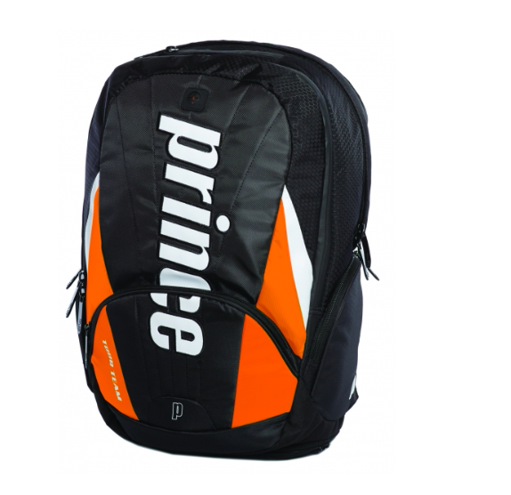 PRINCE Tour Team Backpack - Black/Orange